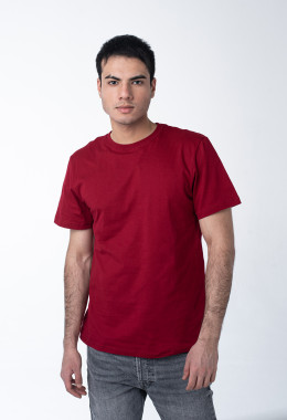 Терракотовая мужская футболка